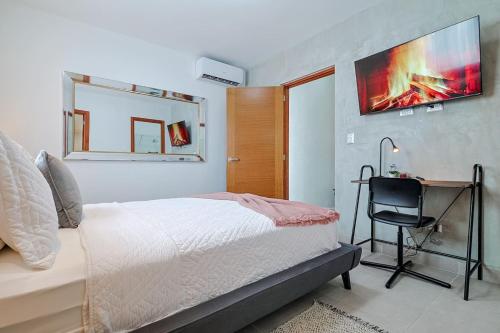 Comfy 1BR Apt, Centric Full AC, La Julia (fotografie 6)