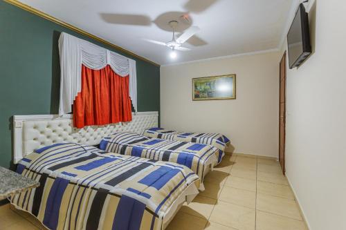 Hotel do Museu no ipiranga com TV ventilador banheiro in อิปิรังกา