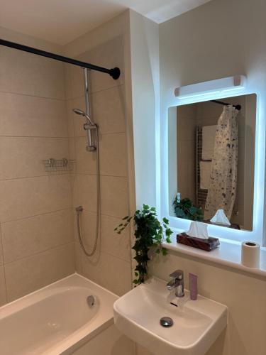 淋浴間, Birch view getaway in 巴林納斯洛