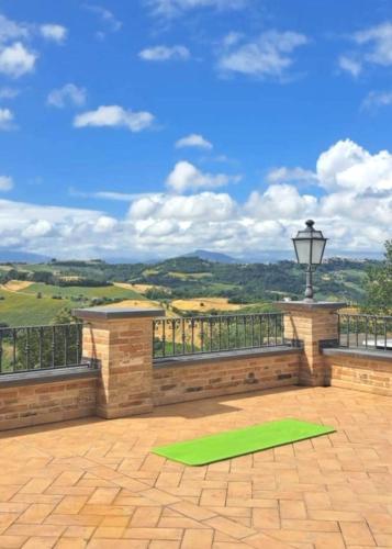 Erkély/terasz, Casale Il Picchio Verde in Ponzano Di Fermo