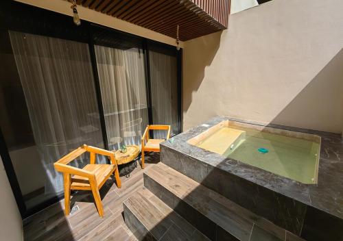Chic Studio Private Pool & Beach Club access