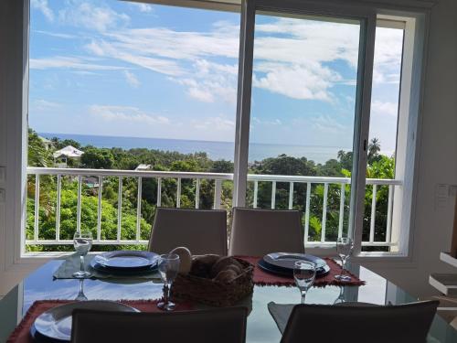 Общ салон/телевизионна зона, Le Colibri d'isa in Capesterre-Belle-Eau