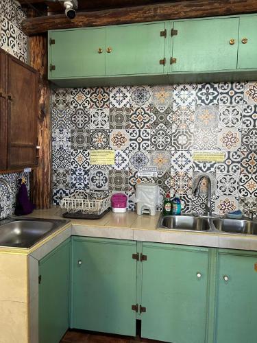 Kitchen, Pension Baja Paradise in La Paz