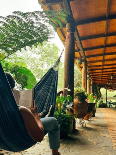 حديقة, Los Cuatro Olivos Hotel Boutique in Juayua