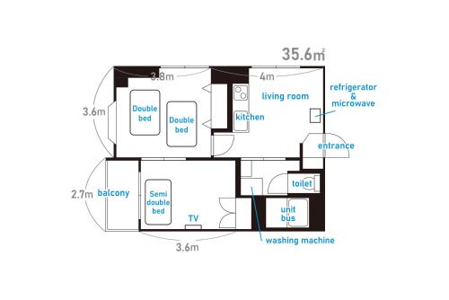 AO101 - Tokyo Stay Spacious Apartment Direct Train to Narita & Asakusa, Tokyo (photo 9)