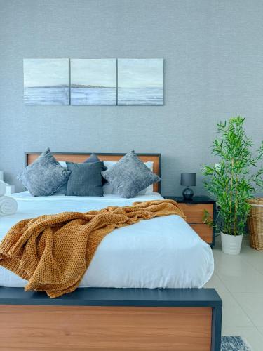 Marina View-2BR,6 Guests, Central location, Marina Walk, Dubái