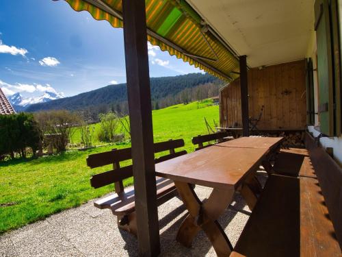 陽台/露台, FeWo Weinbuch in 比紹夫斯維森鎮中心