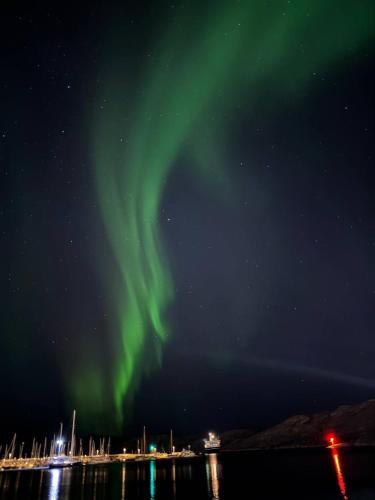 Norway Lights center of Bodo near Train station and Airoport