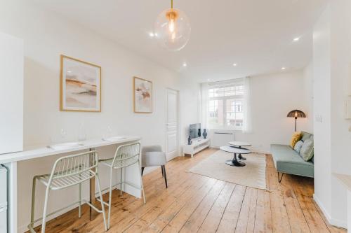 Appartement 1 chambre proche Croisé Laroche & tram - Location saisonnière - Marcq-en-Baroeul