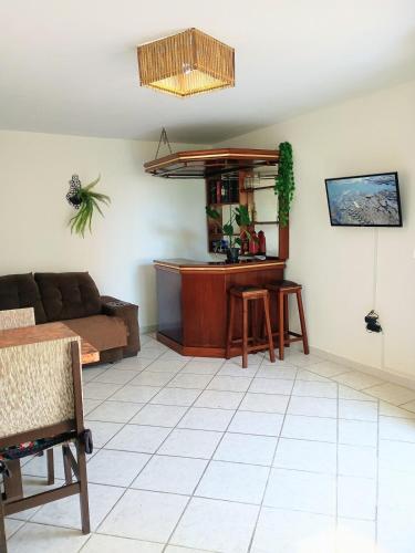 Joaquina house with panoramic view near the beach in Joaquina Beach