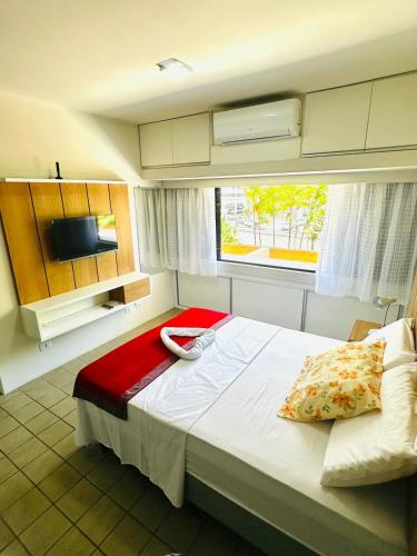 Flat Completo, Mini-Mercado, Academia, piscina, Lavanderia, Wi-Fi – khách sạn tại Jatiuca