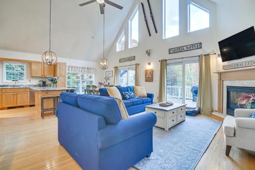 Deluxe North Conway Home with Game Room and Fire Pit! - main image