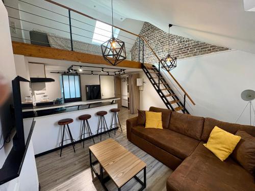 Charmant Loft 4 pers Au centre Douai Netflix in Douai