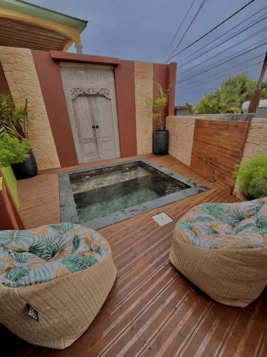 Bungalow accueillant à La Rivière / 28 m² / Piscine privée - Location saisonnière - Sainte-Marie