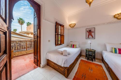 Riad L'Alchimiste, Petits-déjeuners et vue panoramique 3