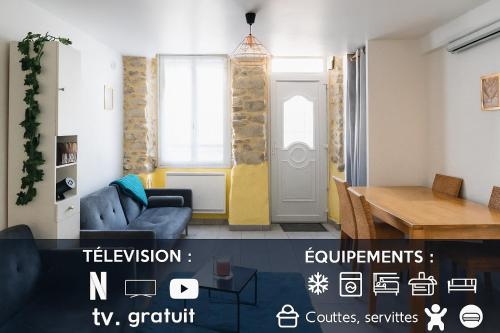 Charme ancien à 200M Château - Location saisonnière - Nemours