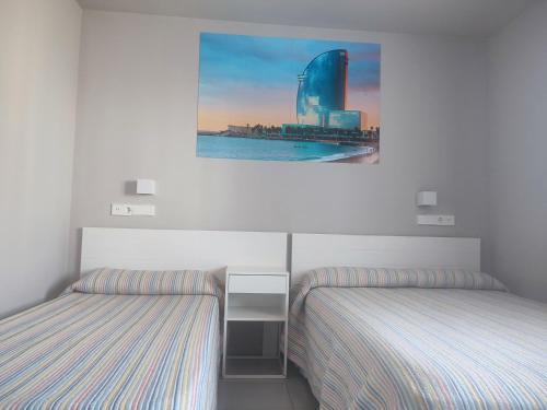 布勞埃特酒店 (Hotel Blauet) in 巴塞隆拿機場