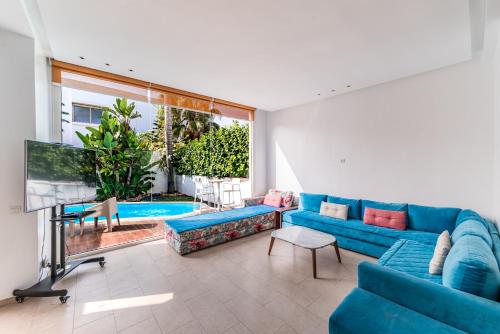 Villa Zen, piscine privée et plage, Casablanca