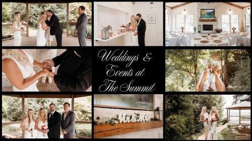 The Summit - 4 cabin getaway for 20 guests with views in South Pittsburg (TN)
