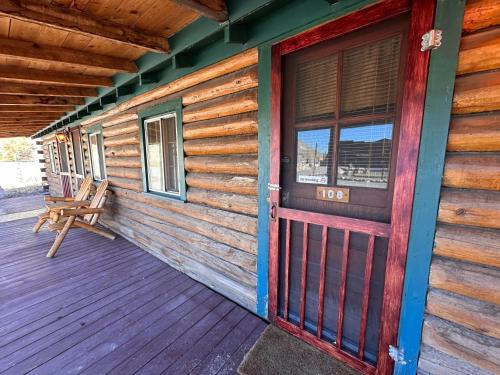 Uitzicht, Chinook Winds Lodge in Dubois (WY)