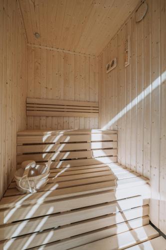 Sauna, Harenda Apart Ski&Spa - luksusowe domki z sauną, jacuzzi i klimatyzacją (Harenda Apart Ski&Spa - luksusowe domki z sauna, jacuzzi i klimatyzacja) in Guty