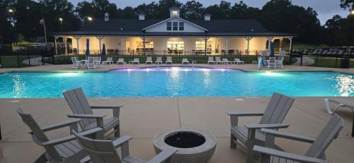 A szálláshely kívülről, Carolina Camp Cedar in Easley (Dél-Karolina)