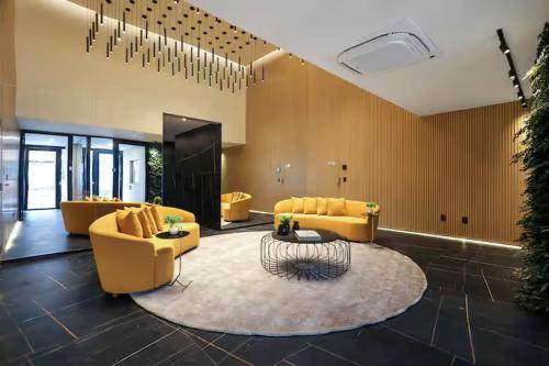 Flat moderno no Bueno, com piscina, academia e coworking in Bueno
