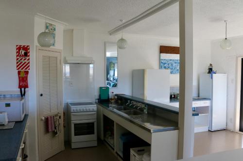 Küche, Seaview in Tairua