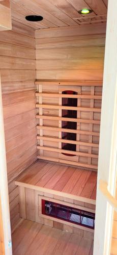 Sauna, Rose Ridge Retreat in Upper Moutere