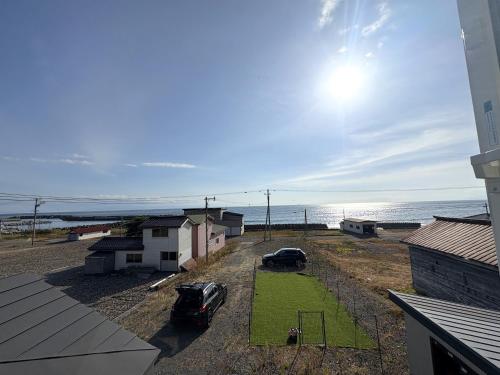 Изглед, Private villa with a dog run and ocean view in Gabinocho