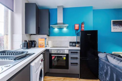 设施服务, Two BDR Flat By Eason Stays Short Lets & Serviced Accommodation Wigan With Free Parking in 韦根