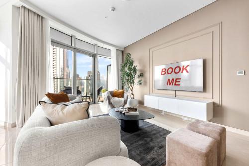 Free housekeeping visits during your stay - StayShort - Downtown For 6 with Burj Khalifa View, Дубай (фото 5)