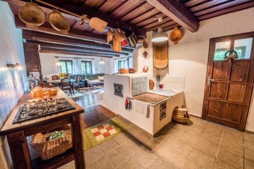 virtuve, Country House Fort Lacnov in Lipovec