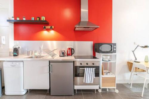 Quiet & central duplex apartment Wifi near Rhône & Parc Blandan, Lyon (photo 4)