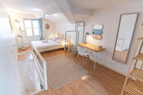 Quiet & central duplex apartment Wifi near Rhône & Parc Blandan, Lyon (photo 7)