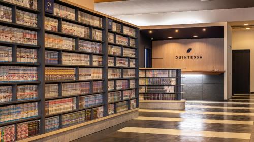 Quintessa Hotel Fukuoka watanabedori Comic&Books