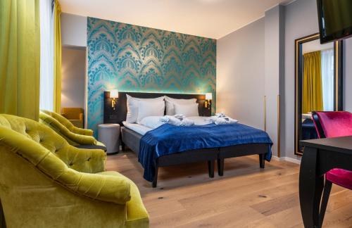 1 double bed
