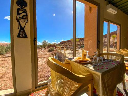 Restaurant, Dar Bikouch in Ait Benhaddou
