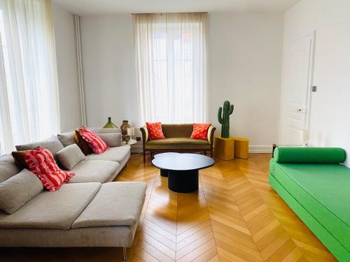 Stanislas Apartment, 8 people, private parking