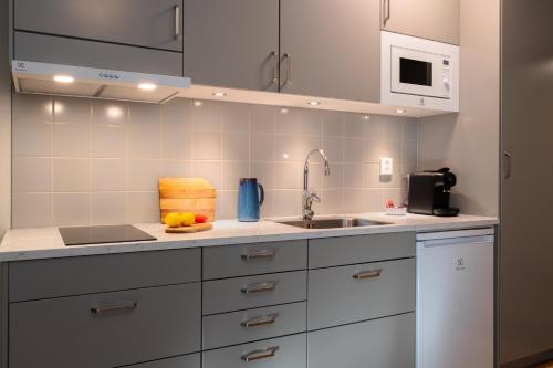Cocina, Forenom Aparthotel Luleå Västra Stranden (Forenom Aparthotel Lulea Vastra Stranden) in Lulea