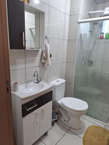 ห้องน้ำ, Apartamento completo, 2 quarto em Blumenau SC in เฟลยา