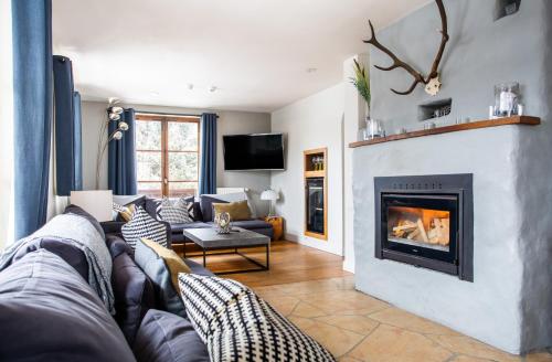 Közös társalgó / TV, Chalet 715 in Les Moettieux