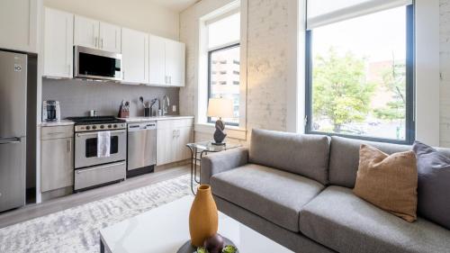 Konyha, Landing Apartments - Landing Midtown in Birmingham városközpont