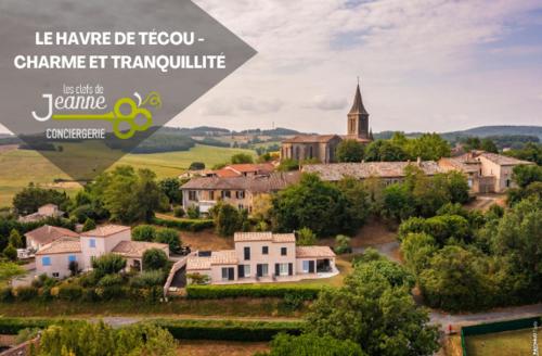 Le Havre de Técou - Jardin - Calme gîte à louer Técou