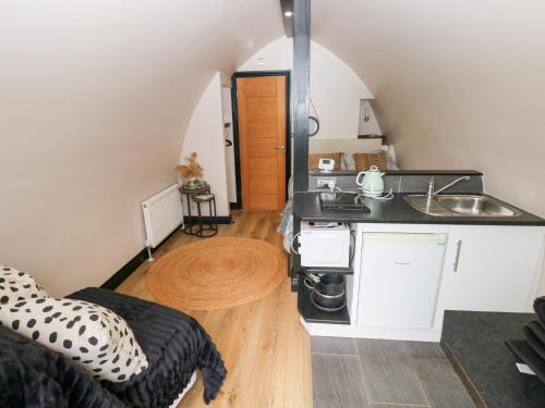 A szálláshely kívülről, Cwtch Bach in Cwmbach