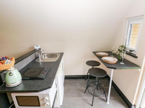 A szálláshely kívülről, Cwtch Bach in Cwmbach