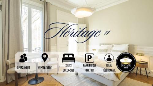 Héritage 11 - Hypercentre - 4 pers - Location saisonnière - Troyes
