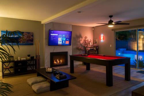 静 Tokyo Escape - Chinatown Heated Pool Retreat near the Strip with Hot Tub, Pool Table, Dog Friendly, Las Vegas (photo 5)