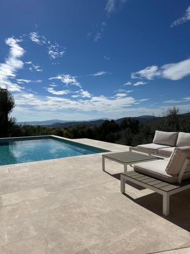 Villa provencale aux Issambres avec vue sur le golfe St Tropez in Roquebrune-sur-Argens