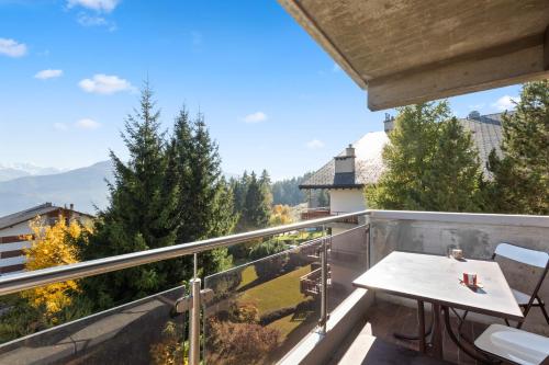 ทัศนียภาพภายนอกโรงแรม, Crans-Montana, 5 pers, balcon vue et parking privé (Crans-Montana, 5 pers, balcon vue et parking prive) in ร็องดอญ